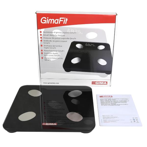 Gima BILANCIA BODY FAT LIBRA - NERA BT